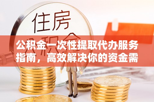 白山公积金一次性提取代办服务指南，高效解决你的资金需求