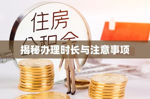 白山揭秘办理时长与注意事项
