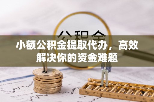 白山小额公积金提取代办，高效解决你的资金难题