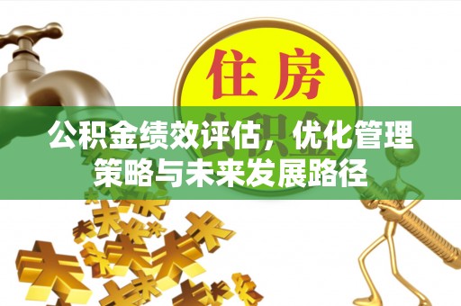 白山公积金绩效评估，优化管理策略与未来发展路径
