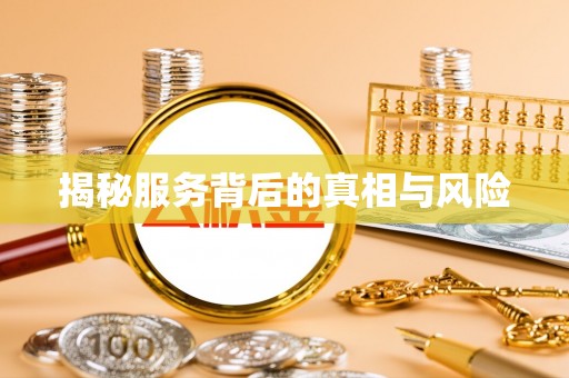 白山揭秘服务背后的真相与风险
