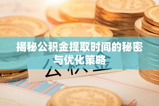 白山揭秘公积金提取时间的秘密与优化策略