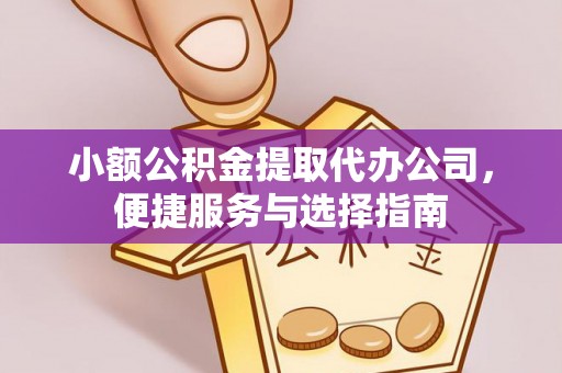 白山小额公积金提取代办公司，便捷服务与选择指南