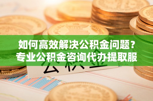 白山如何高效解决公积金问题？专业公积金咨询代办提取服务来帮你