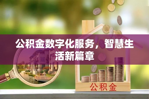 白山公积金数字化服务，智慧生活新篇章