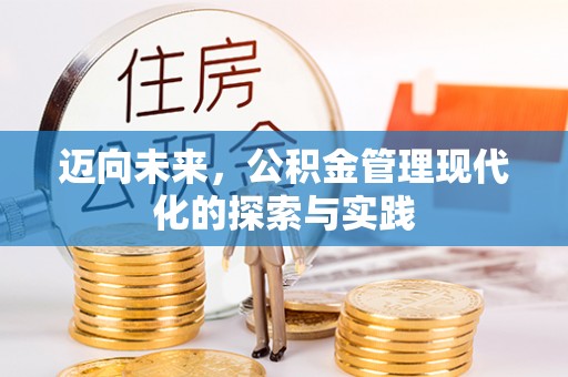 白山迈向未来，公积金管理现代化的探索与实践
