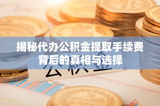 白山揭秘代办公积金提取手续费背后的真相与选择