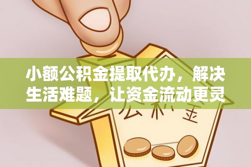 白山小额公积金提取代办，解决生活难题，让资金流动更灵活