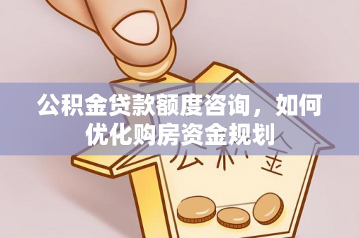 白山公积金贷款额度咨询，如何优化购房资金规划